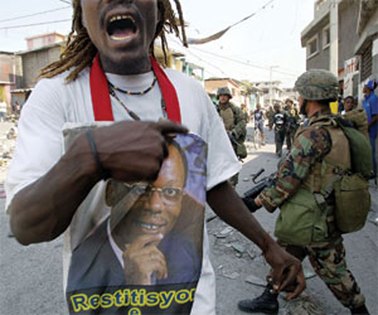 Η Δημοκρατία ενάντια στους πολίτες της Αϊτής