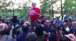 Ο Slavoj Zizek μιλάει στη δημόσια συζήτηση του Occupy Wall Street στην Liberty Plaza 9/10/2011